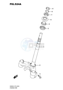 UH200 BURGMAN EU drawing STEERING STEM