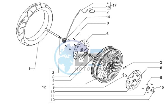 Front wheel