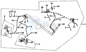 JET 14 125/XB1 (XC12WW-EU) (E4) (L7-M0) drawing CBS BRAKE SYSTEM