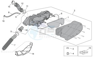 Scarabeo 100 4T e3 net drawing Air box