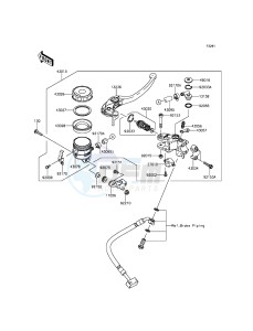 NINJA_ZX-6R_ABS ZX636FFFA FR GB XX (EU ME A(FRICA) drawing Front Master Cylinder