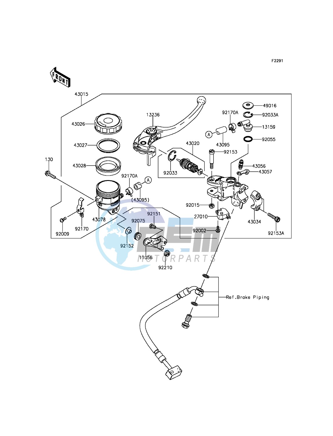 Front Master Cylinder