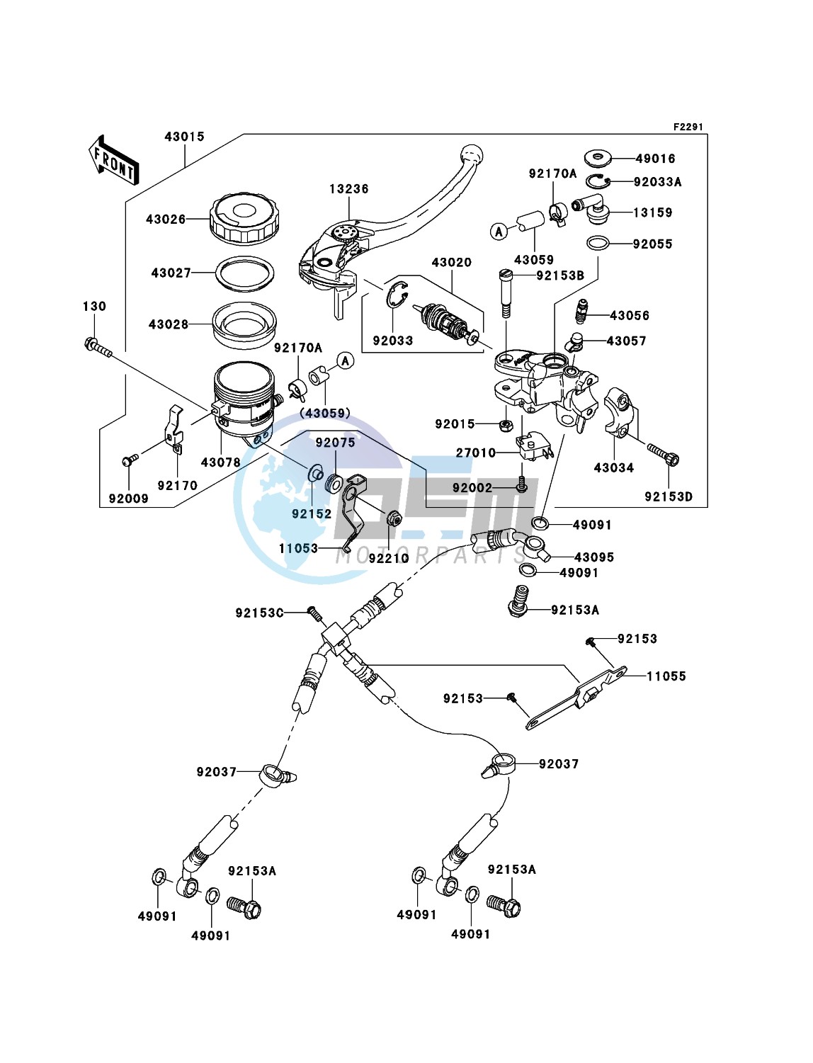 Front Master Cylinder