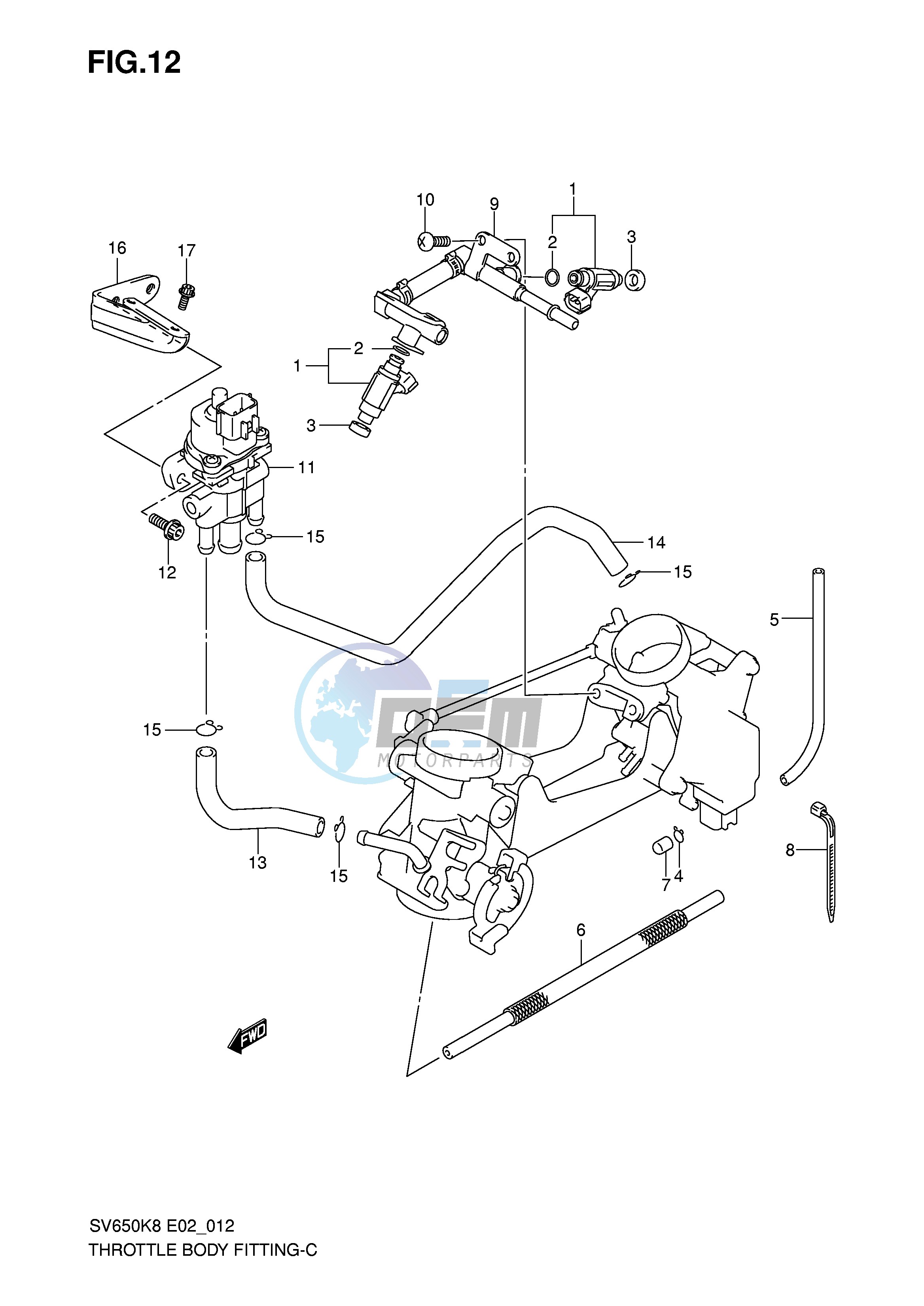 THROTTLE BODY FITTING