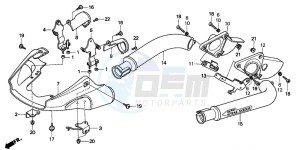 NSR125F drawing AIR DUCT (1)