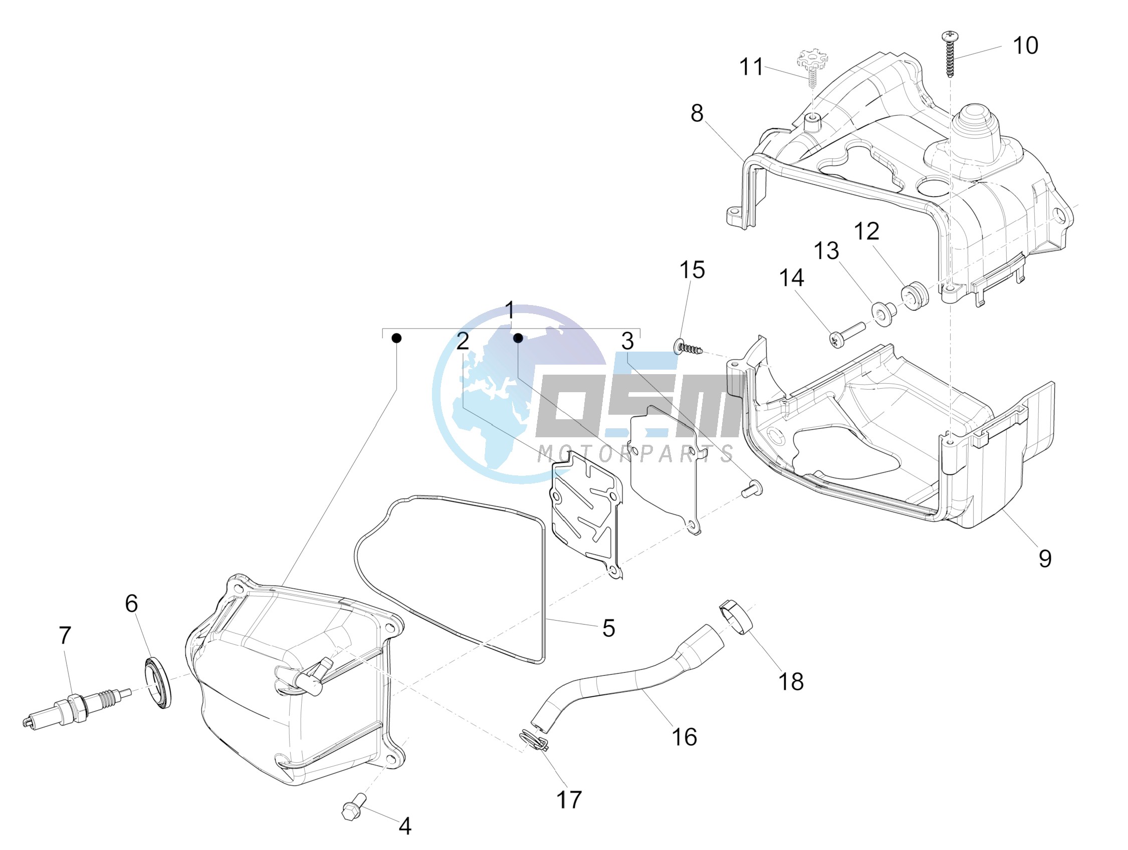 Cylinder head cover