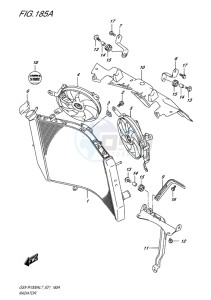 GSX-R1000 EU drawing RADIATOR