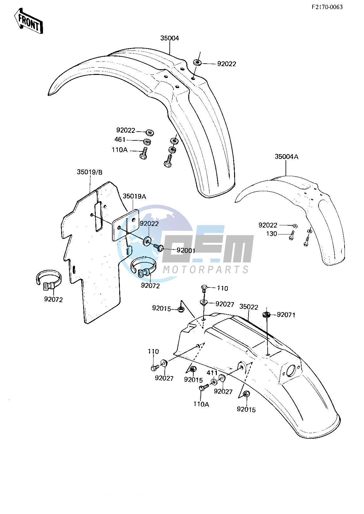 FENDERS -- 81-82 A2_A3- -