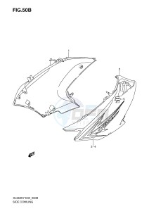 DL650 (E2) V-Strom drawing SIDE COWLING (MODEL K9)