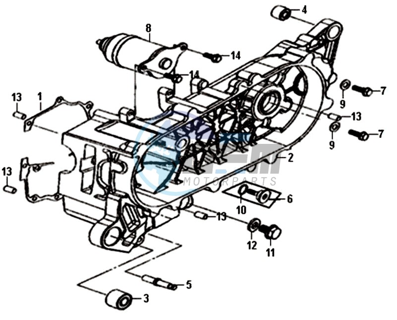 L. CRANK CASE