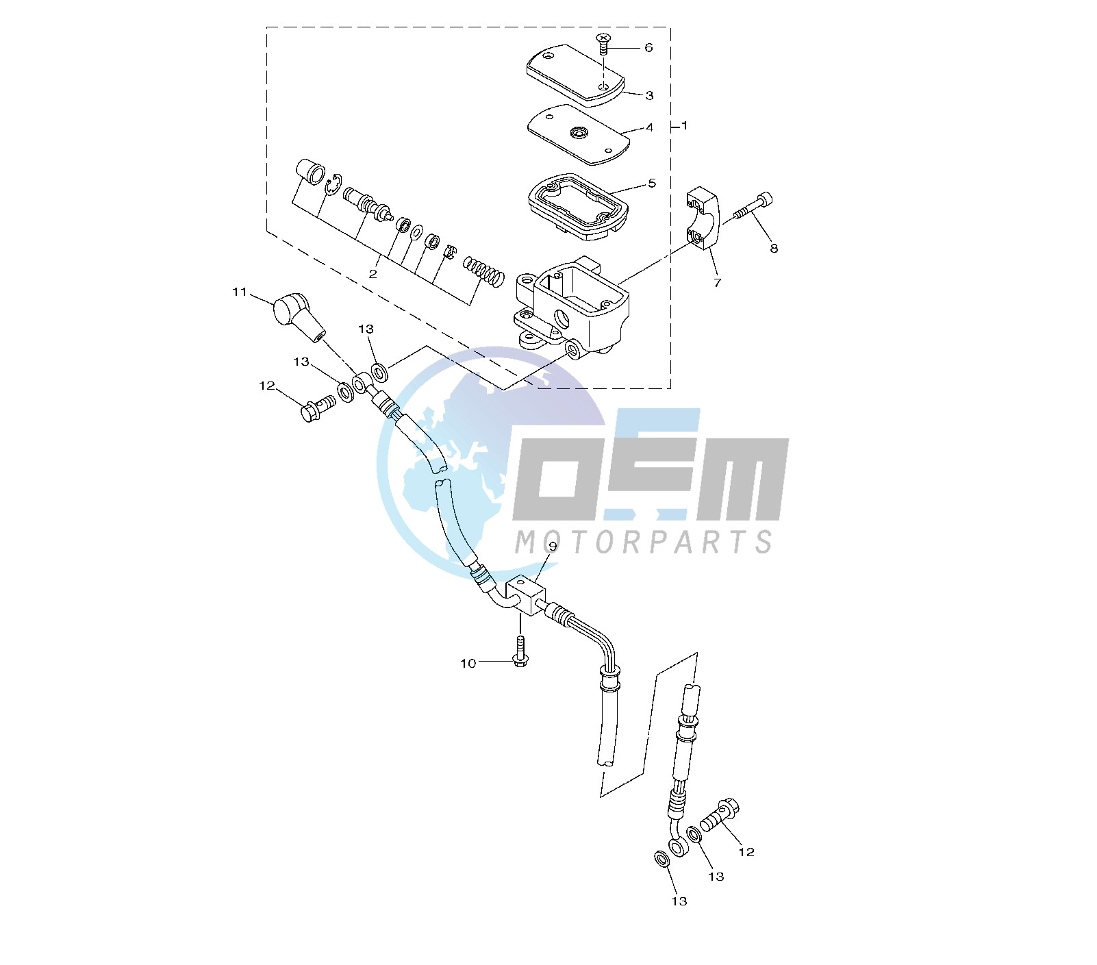 FRONT MASTER CYLINDER