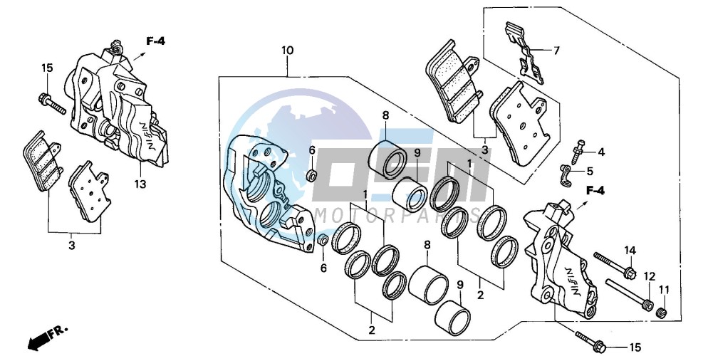 FRONT BRAKE CALIPER