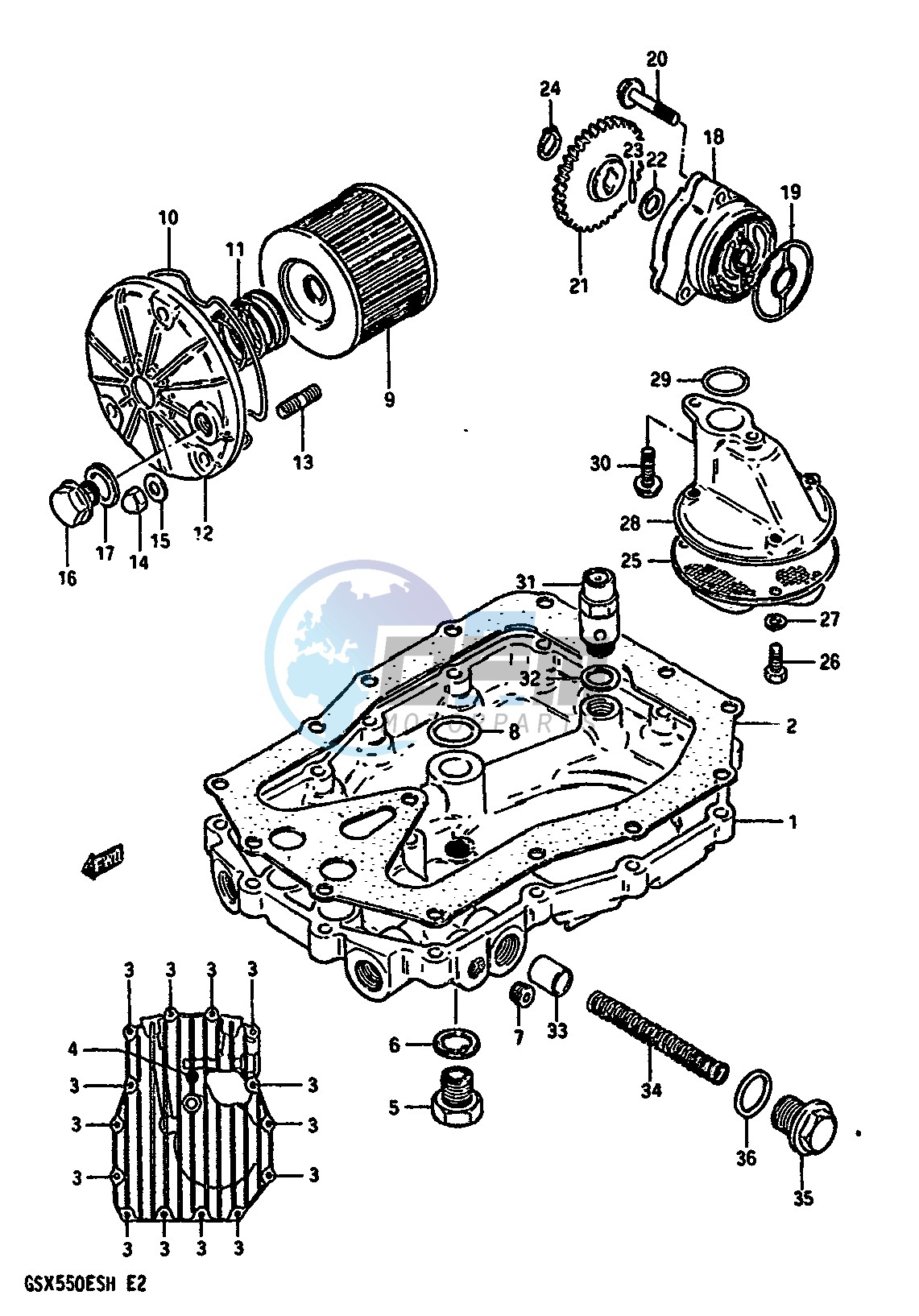 OIL PUMP-OIL FILTER