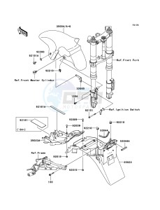 NINJA ZX-12R ZX1200-B4H FR GB GE XX (EU ME A(FRICA) drawing Fenders