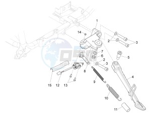 MGX 21 FLYING FORTRESS 1380 APAC drawing Central stand