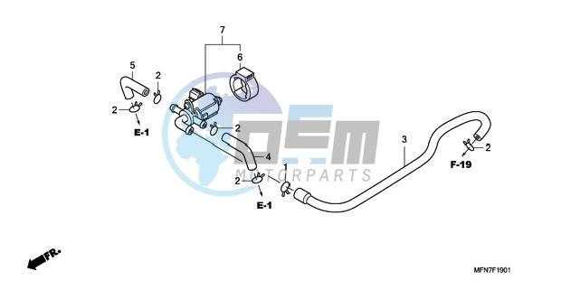 AIR INJECTION CONTROL VALVE