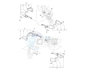 XT Z TENERE 660 drawing FLASHER LIGHT