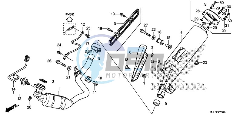 EXHAUST MUFFLER