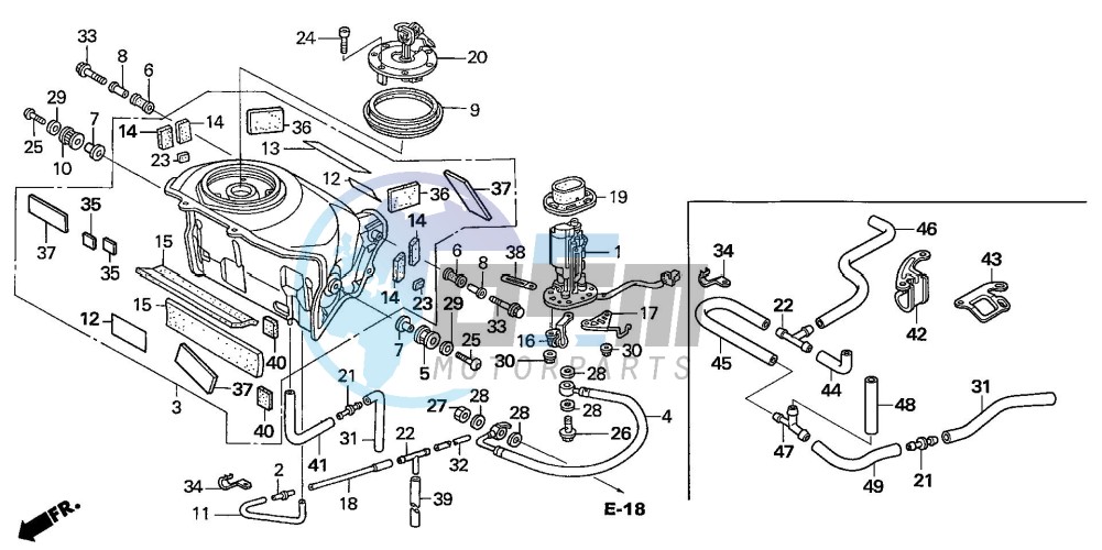 FUEL TANK/FUEL PUMP