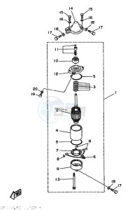 L150A drawing STARTER-MOTOR