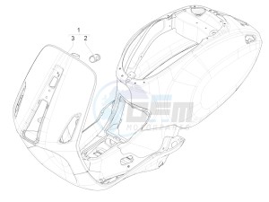 PRIMAVERA 50 4T 3V E4 30 MPH NOABS 30 Mph (NAFTA) drawing Frame/bodywork