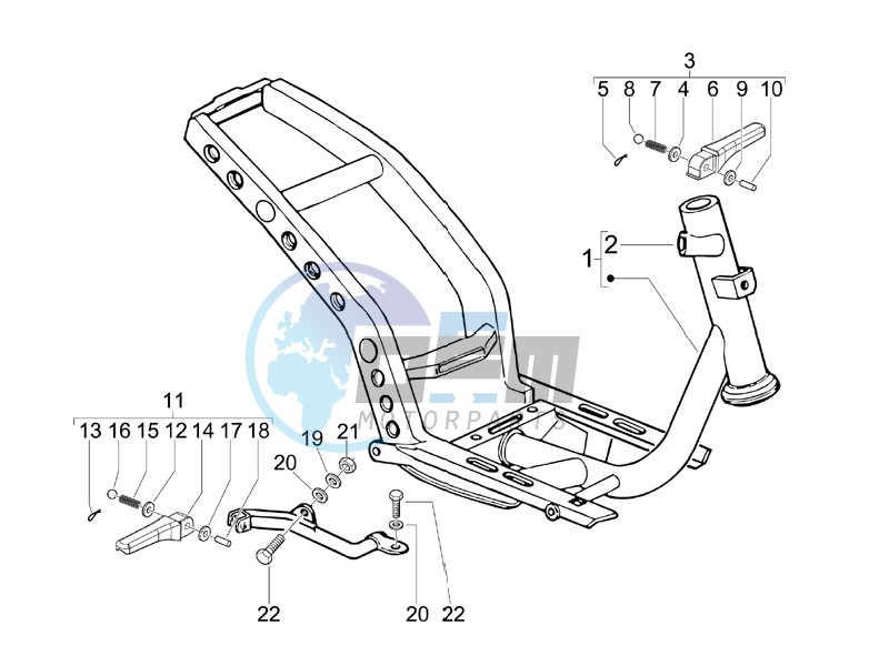 Frame bodywork