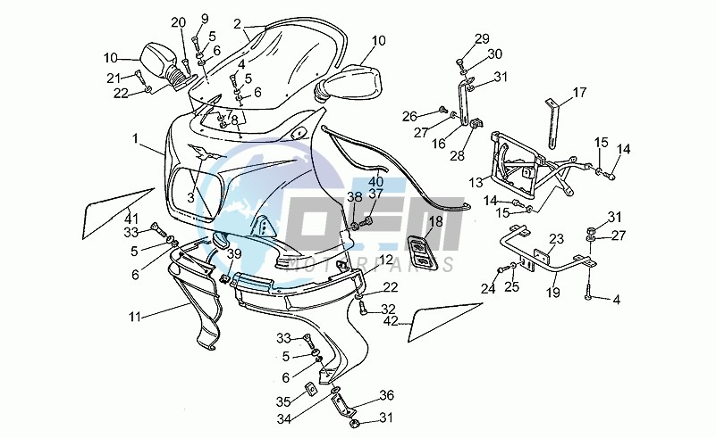 Front body - front fairing