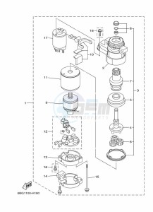 F40FEDL drawing STARTING-MOTOR