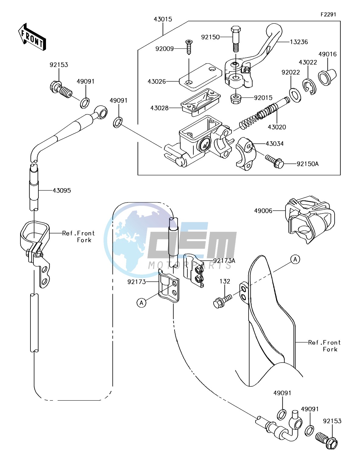 Front Master Cylinder