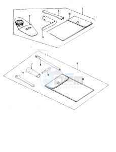 KX 250 A [KX250] (A6-A7) [KX250] drawing OWNER TOOLS