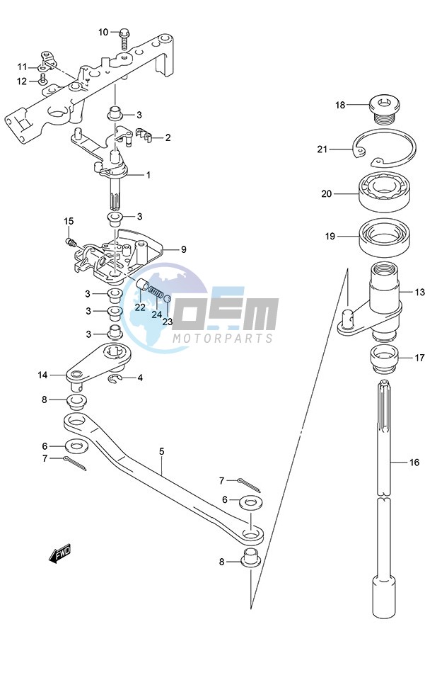 Clutch Shaft