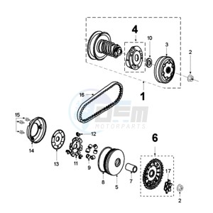 FIGHT LC FR drawing CLUTCH 6 HOLES