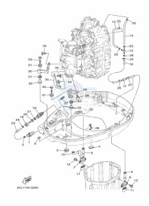 LF250CA drawing BOTTOM-COVER-2