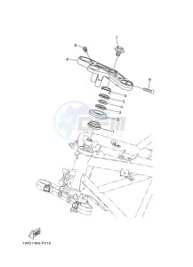 YZF-R25 249 (1WD3) drawing STEERING