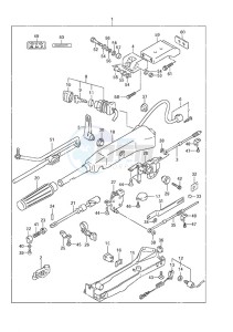 DF 60A drawing Tiller Handle