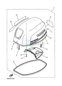 F25AET-NV drawing TOP-COWLING