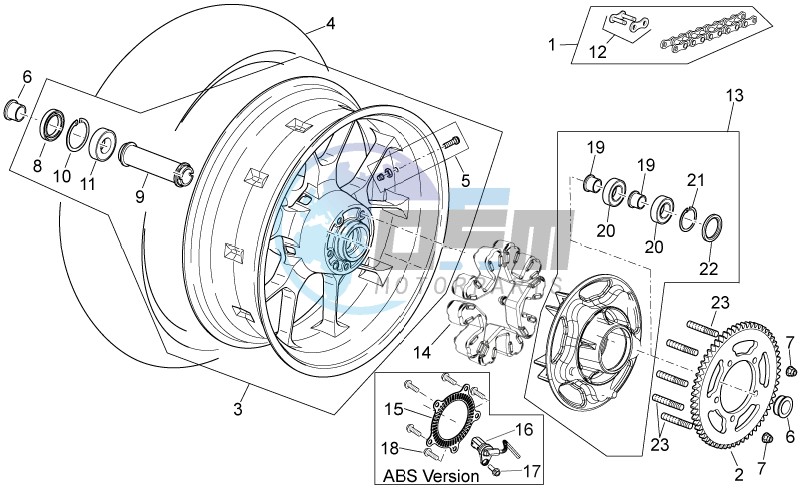 Rear Wheel