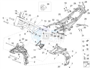 SHIVER 900 ABS (APAC) drawing Frame