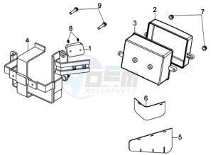 JOYRIDE 125 EVO L6 drawing BATTERY