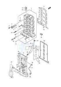 DF 70A drawing Cylinder Head