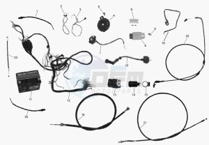 PACIFIC 50 125 drawing ELECTRICS