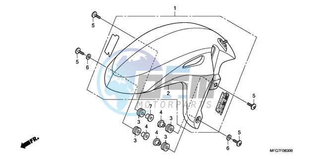 FRONT FENDER