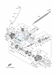 YXE1000EWS YX10ERPSP (B4ML) drawing FRONT DIFFERENTIAL