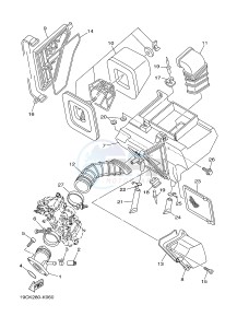 TT-R125 TT-R125LW (2CP4) drawing INTAKE