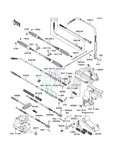 MULE 4010 TRANS 4x4 DIESEL KAF950GCF EU drawing Cables