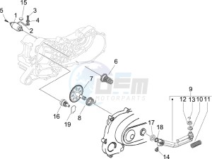 Liberty 50 4t Sport drawing Starter - Electric starter