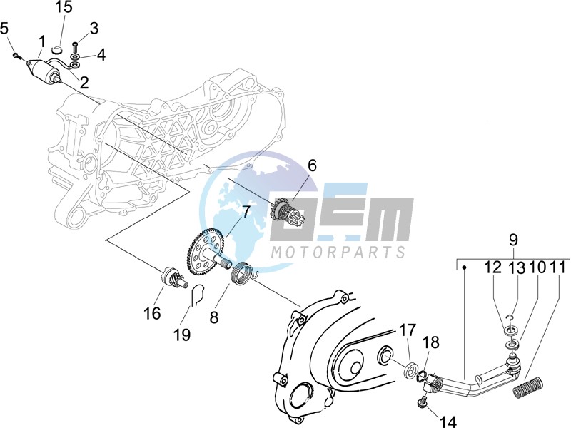 Starter - Electric starter