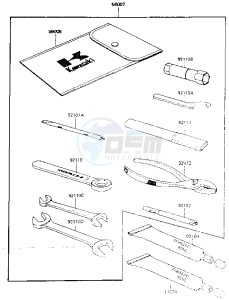 EN 450 A [454 LTD] (A1-A5) [454 LTD] drawing OWNERS TOOLS