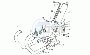 Quota 1000 drawing Exhaust unit