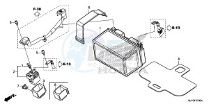 CBR500RAF CBR500R UK - (E) drawing BATTERY